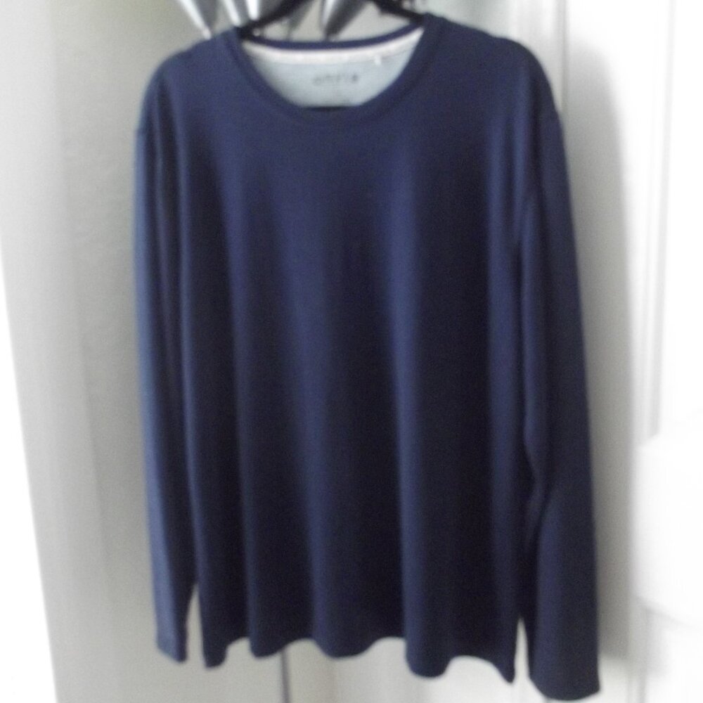 Orvis Men's Long Sleeve Blue Shirt Size XL